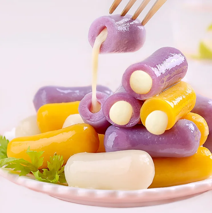 Purple Sweet Potato Flavor Cheese NianGao Cheese New Year Cake Cheese Glutinous Rice Cake