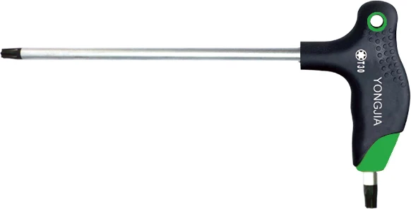 T Shape Handle High Quality big torque professional Screwdriver#2507H DUAL HEAD T handle Hex SCREWDRIVER