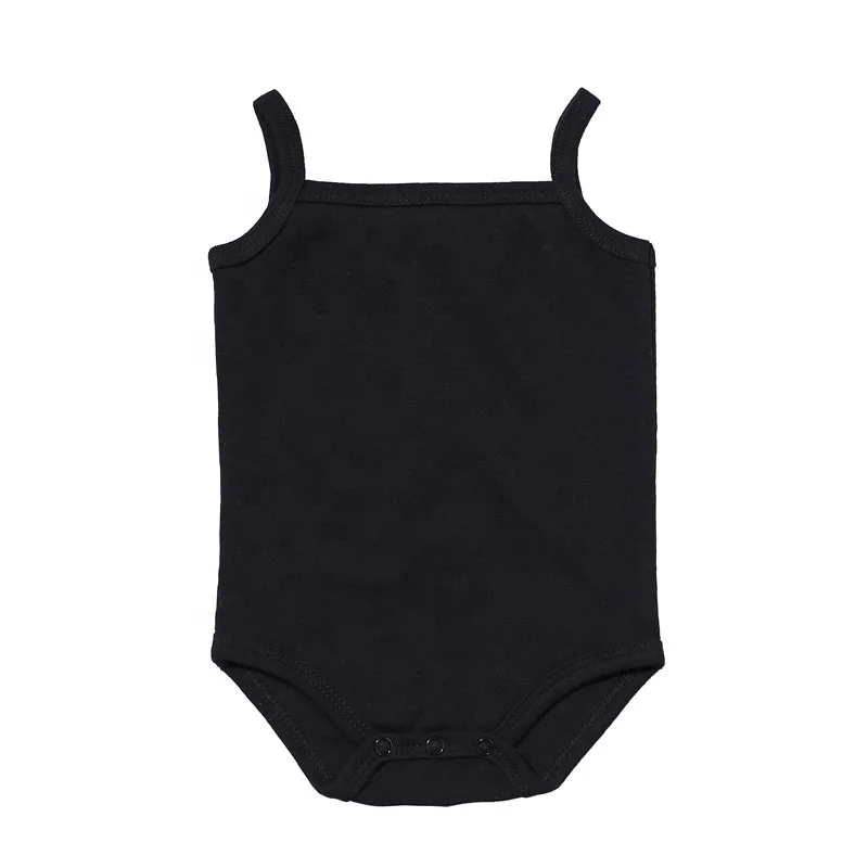 factory supply cotton sleeveless baby rompers baby bodysuit baby cloth