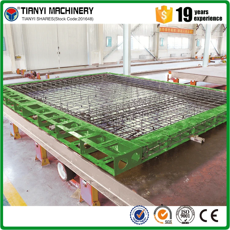 Hot sale steel precast concrete panel walls mold from factory