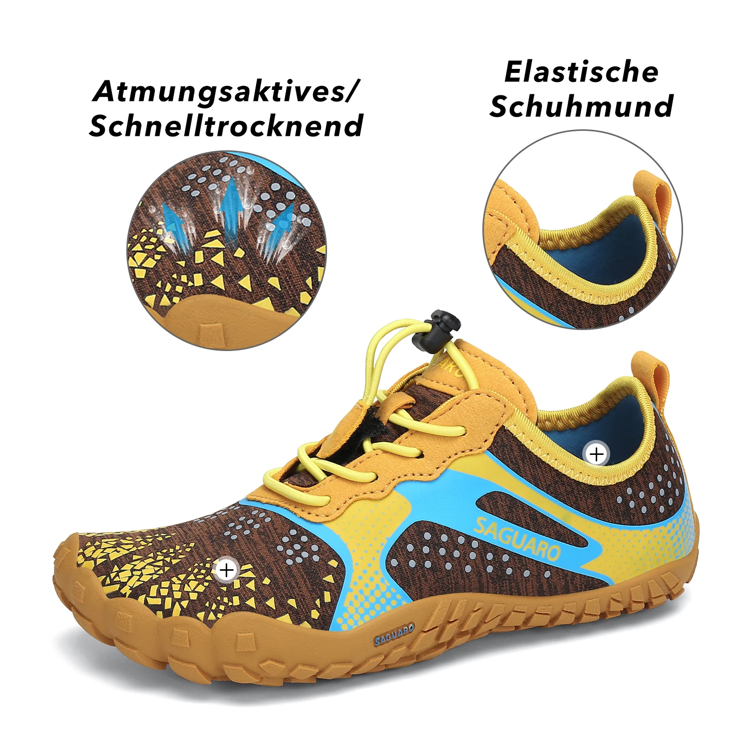 Wholesale Summer Quick-Dry Kids Sneakers Children Sport Water Shoes Barefoot Shoes