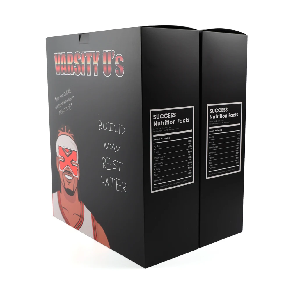 Custom Recycled Cardboard Paper Box Cereal Packaging box display case