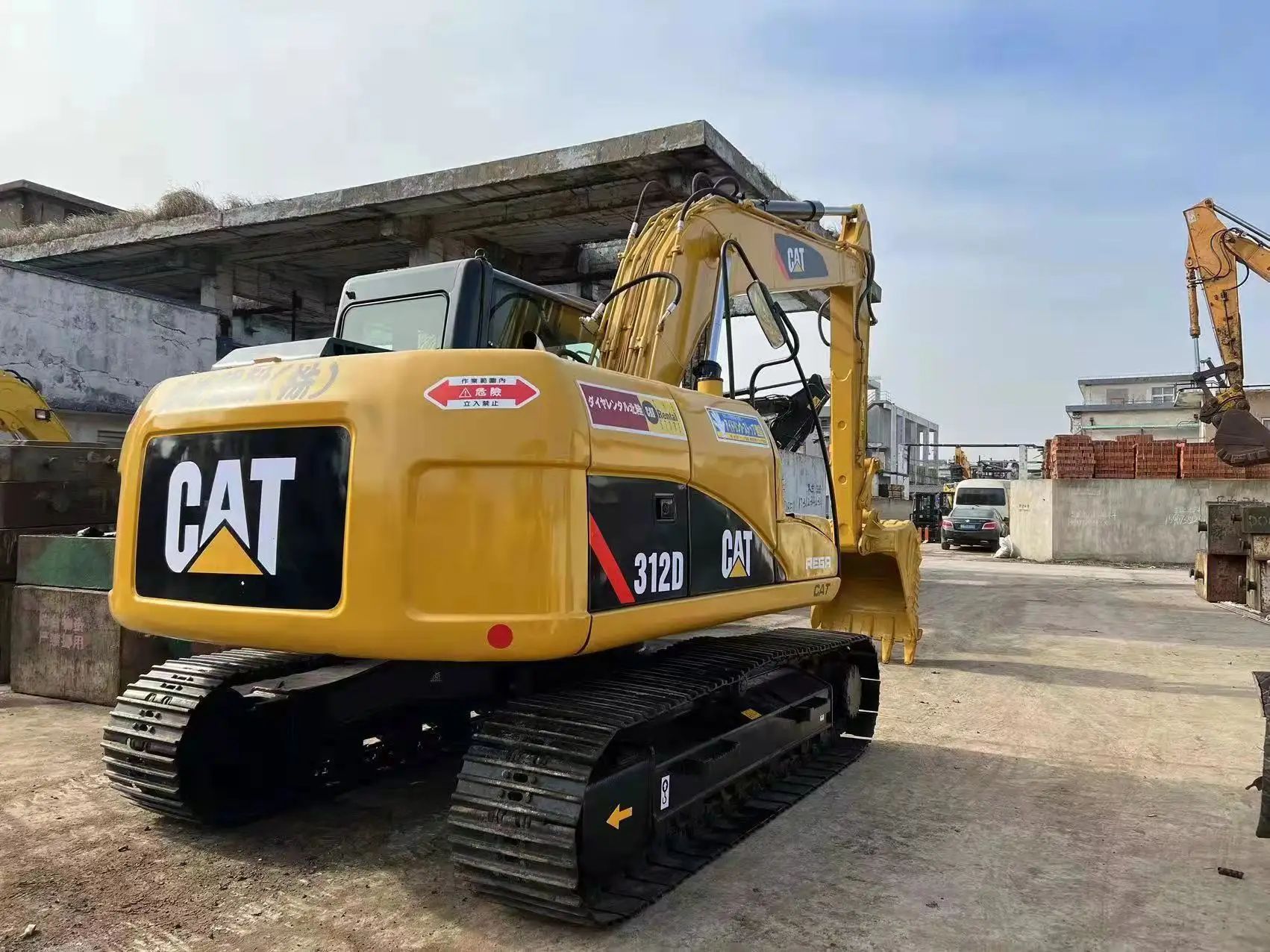 Used CAT Excavator Japan 312D 315D 313D 336D Used Excavator Cat 312D Machine In Stock