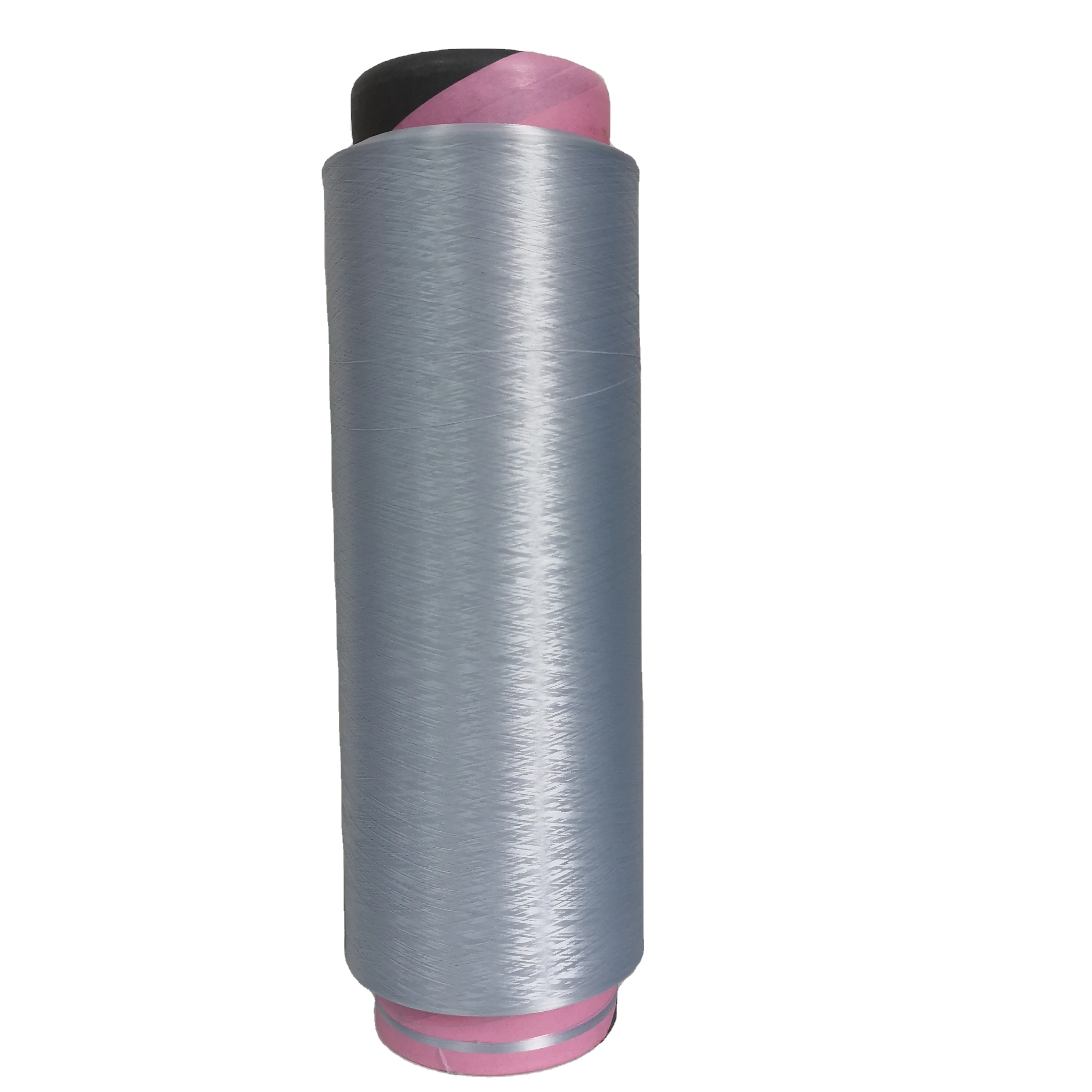 Nylon 6 DTY Yarn China Factory for Hosiery Grey 805 Dope Dyed 70D/24F Stretch Nylon Thread