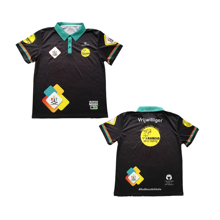 Roadstar Custom names dart polo shirt zipper polo normal collar stand up collar bowling shirt sports shirt