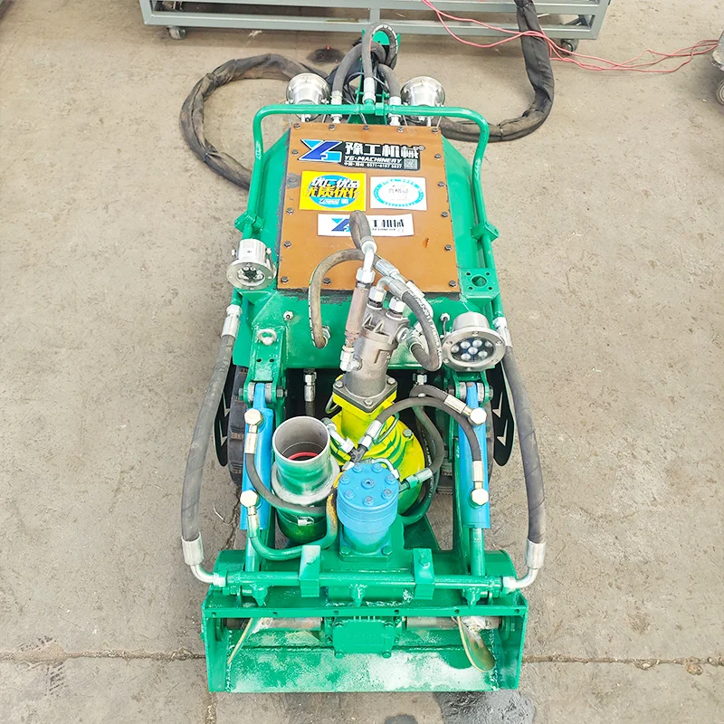 200M Depth Cleaning Silt Removal Robot Underwater Dredger Machine Sand Dredging