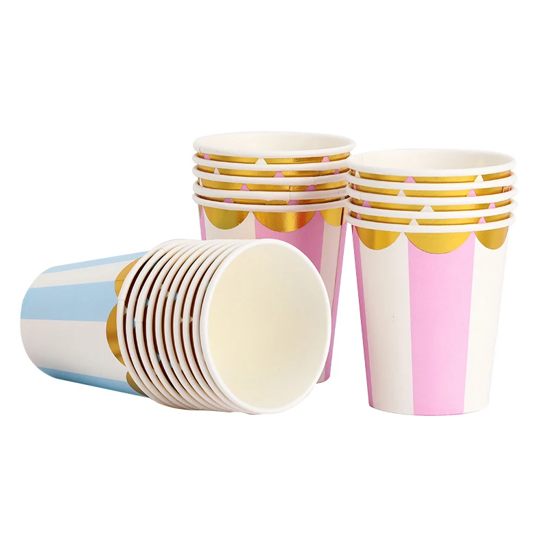 Recyclable Espresso Paper Cups Manufacturer Paper Cups Biodegradable Disposable Paper Cup 7oz