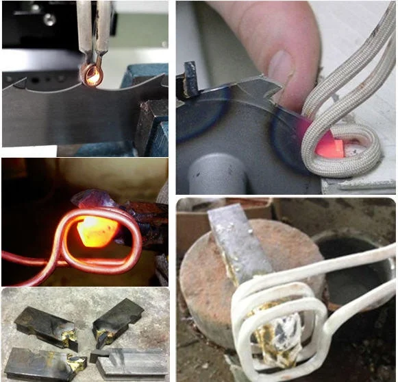 Portable high frequency induction heating machine 15kw induction heater