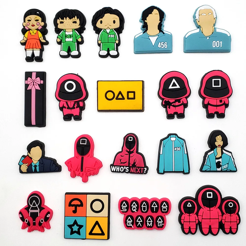 Factory Wholesale  Pvc Customizable International Crok Brand Logo Clog Croc Shoe Charms Shoes Buttons Accessories