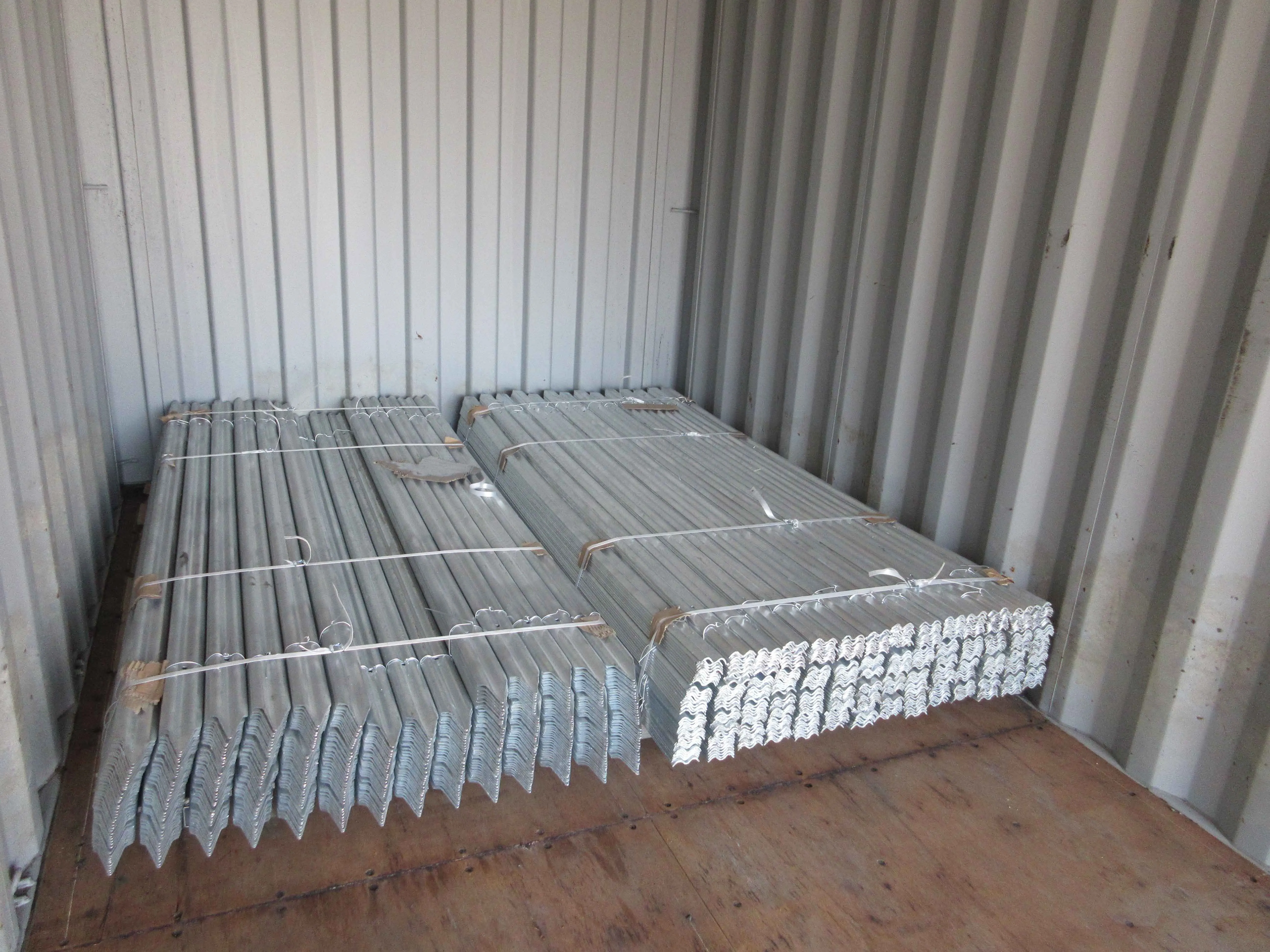 european style pvc coated triple pointed steel palisade fencing for South Africa