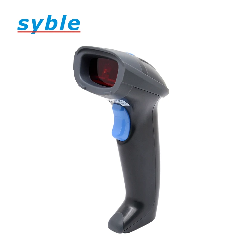 XB-2058 Syble green pass use for retail pos supermarket wired 1D laser handheld barcode scanner  barcode scanner