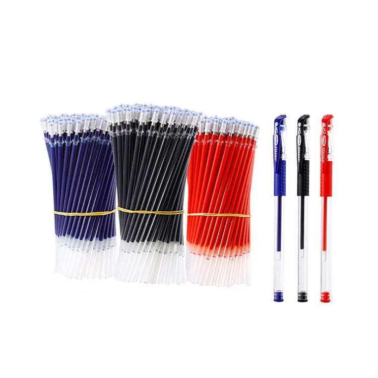 
Cheap Gel Pen Refill of 0.5mm Black/Red/Bule New Gel Pen Refill Plastic Gel Ink Pen Refill Pen 