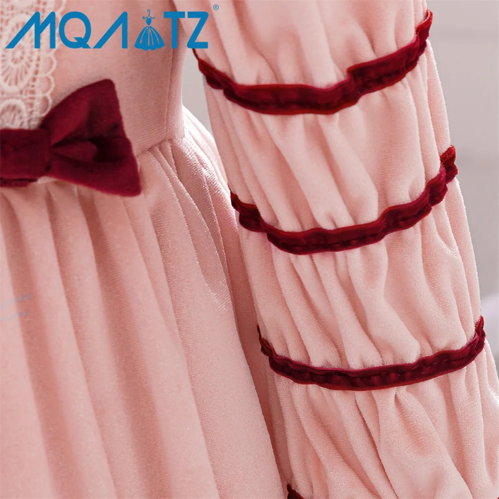 MQATZ Wholesale Little Girls Pageant Toddler Princess Dress Baby Girls Birthday Wedding Party Frock Design