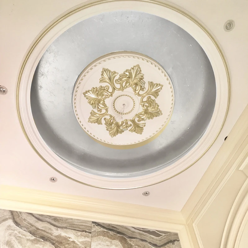 16 x 16 cm Aluminum Leaf Art Craft Ceiling Home Furniture Decorating Gilding Paper Imitation Silver Leaf Foil