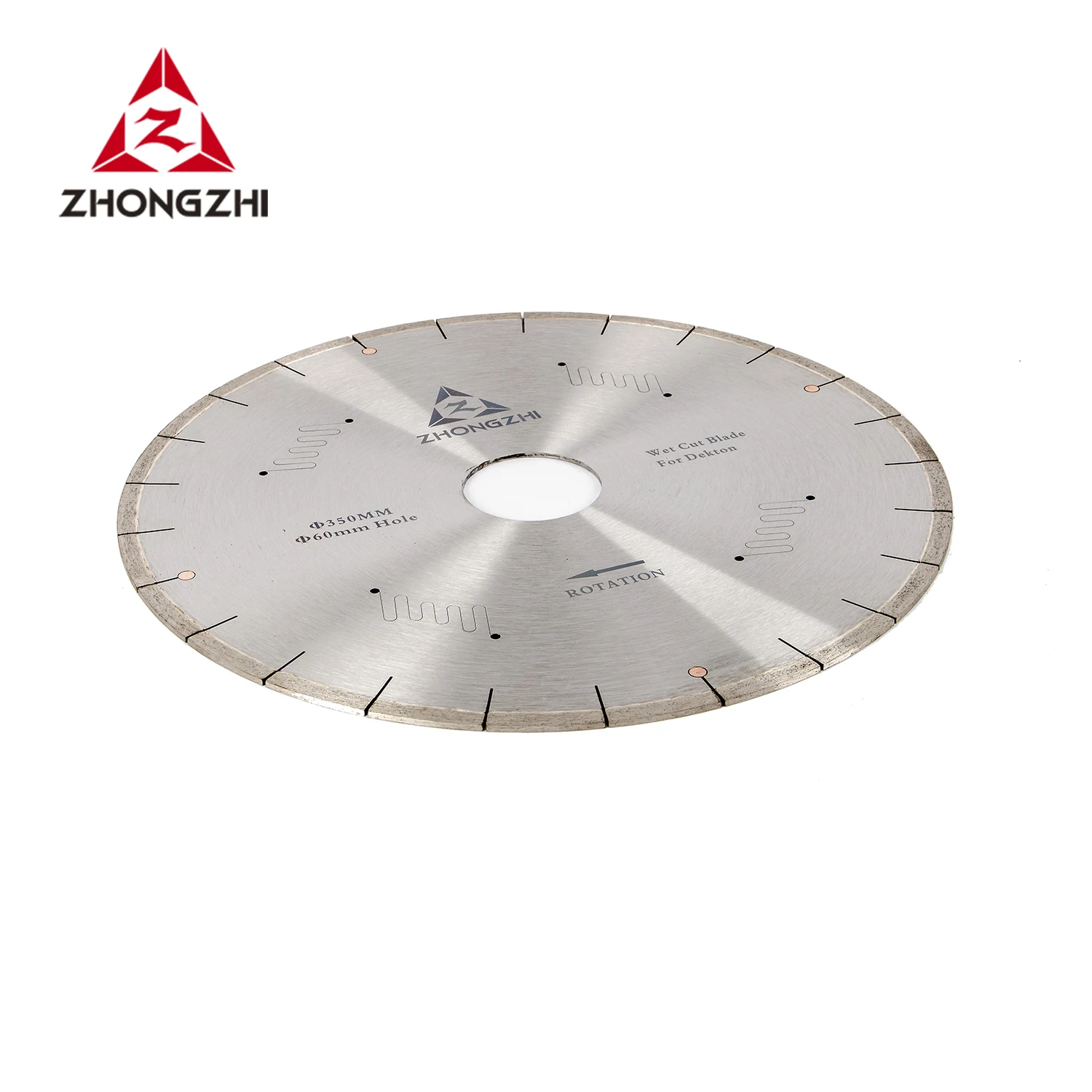 High Quality OEM 16-Inch Segmented Rim Circular Diamond Saw Blade Cutting Disc for Dekton Artificial Stone