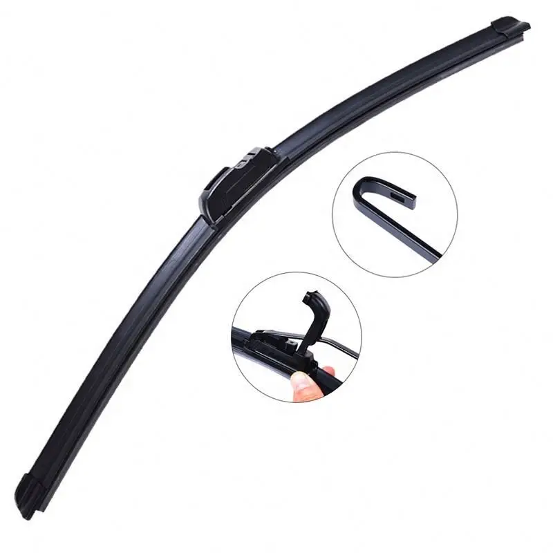 Universal traditional frame silicone wiper blade for U- hook