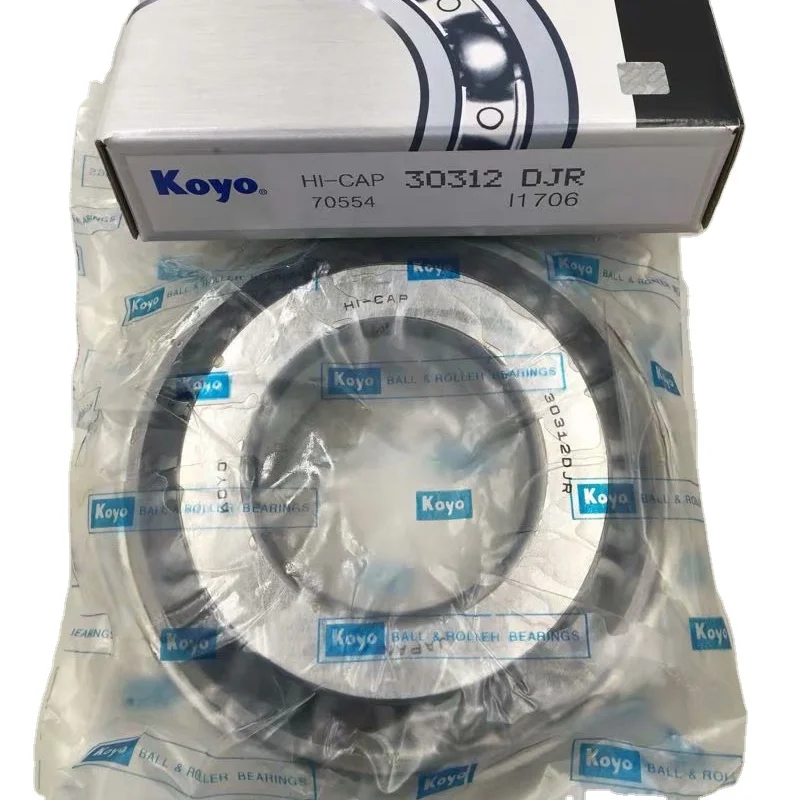 Однорядные конические роликовые подшипники, 60x130x31 мм, 30312DJR