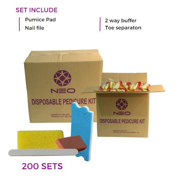 Private Label OEM Service 4 Pieces Pedicure Kit With Free Samples And Fast Shipping Professional Beauty Salon 100% Guarantee