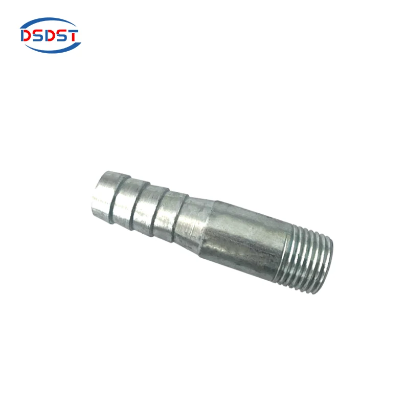 Lead the industry hose nipple connector gi stainless steel hose nipples threaded pipes