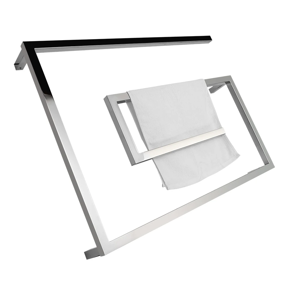Stainless Steel Bathroom Towel Warmer Electric Heated Towel Rack Towel Rail Wall Mounted Drying