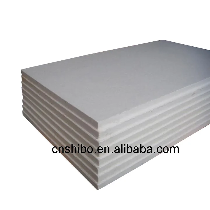 Ceramic fiber board for thermal insulation