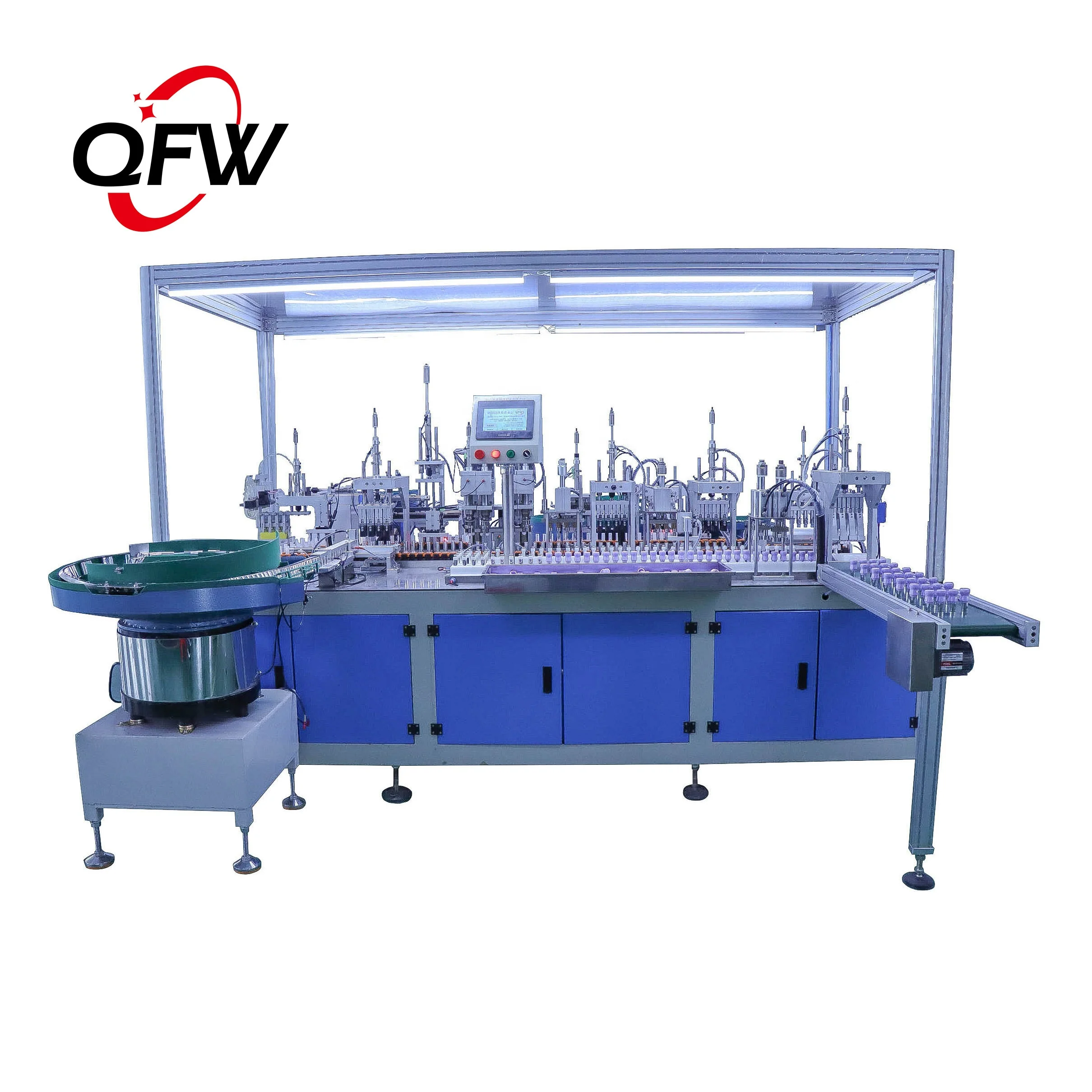 Заводская оптовая продажа эффективный многофункциональный механизм помады крышка Автоматическая сборочная машина