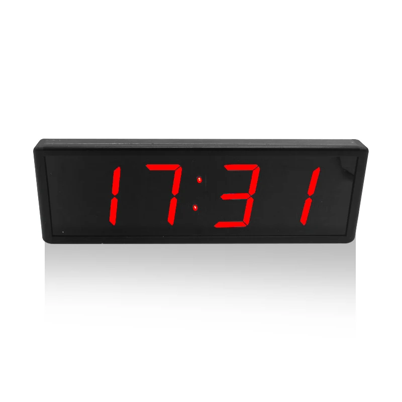 Jinlingshiyin 3 Inch LED Wall Master Clock with Synchronization (Network) and Gps Correction