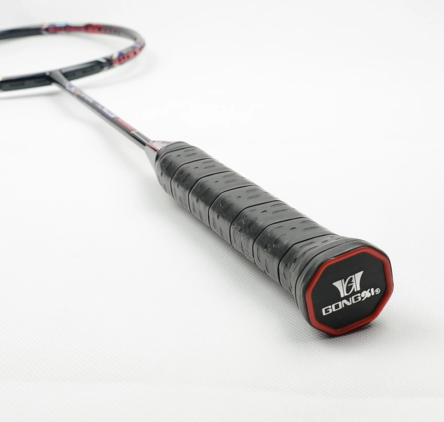 hot sale 100% graphite carbon frame 24T NANO CARBON High Modulus Graphite Badminton Racket with lawntex badminton string