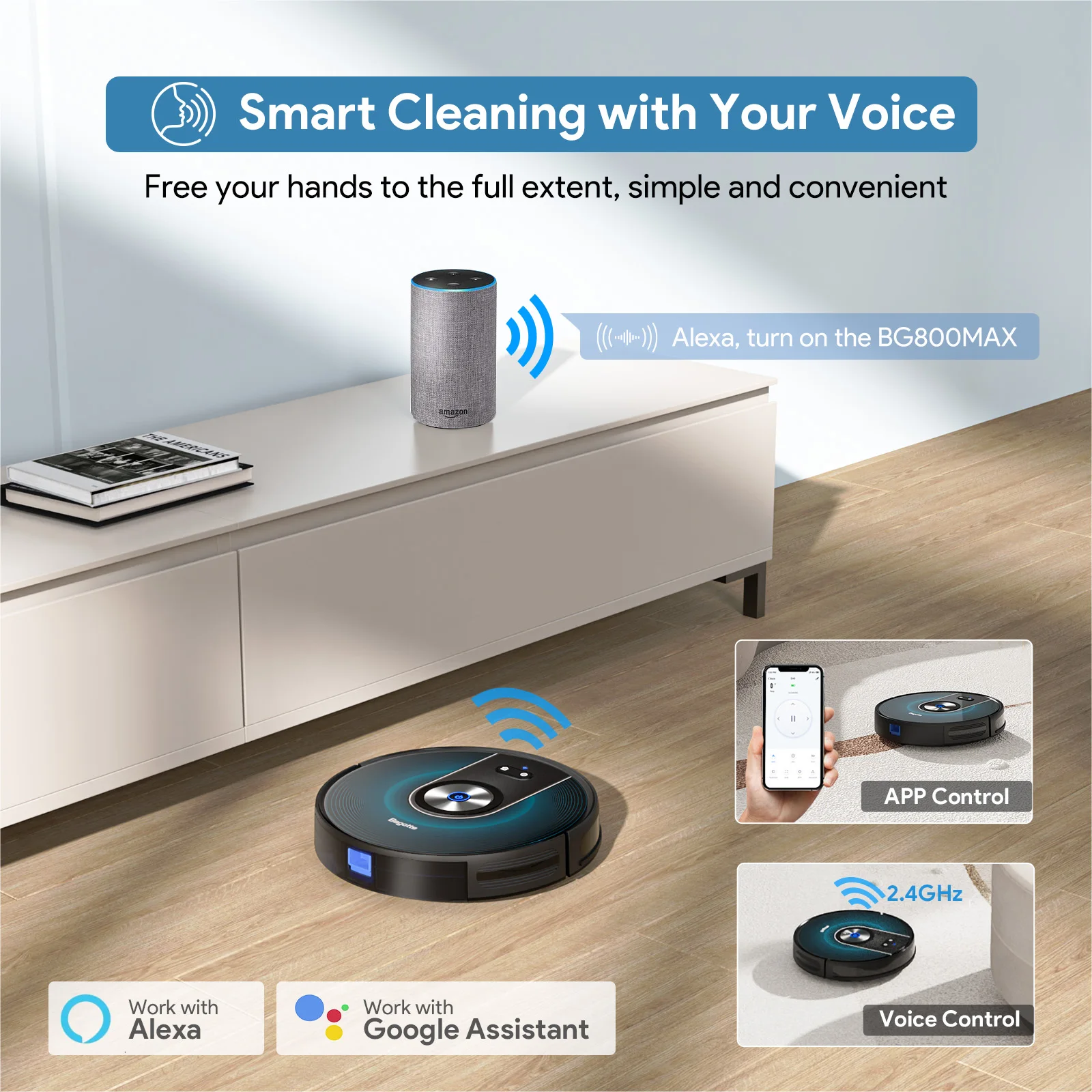 2023 Hot Sale Multifunction Auto-increase Suction Vacuum Cleaner Aspiradora Robot Smart WIFI Germany Robot Vacuum Cleaner