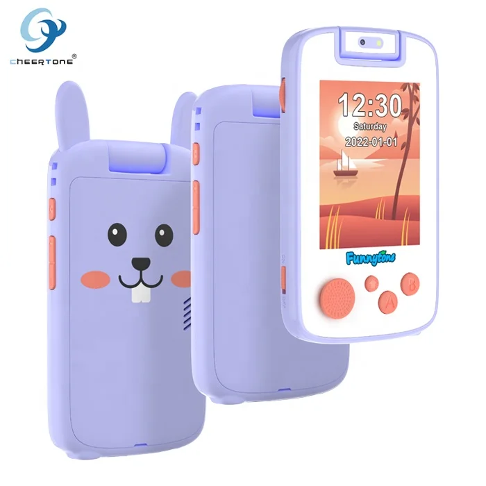 P13B 2.8 Inch Educational Touch Screen Kids Smart Cell Phone Smartphone With Flashlight For Boys And Girls