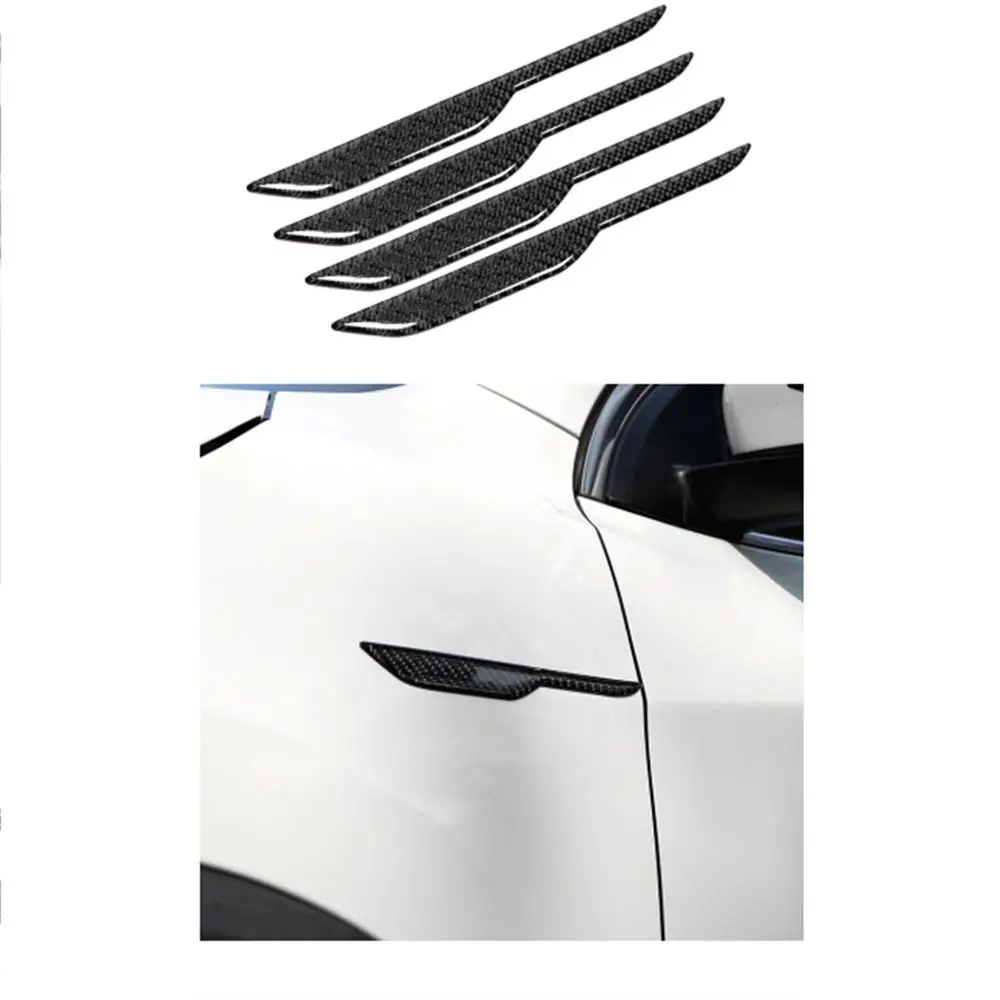Factory Direct Sale White Luxury auto body Anti-collision Strip car decal magnetic bumper sticker