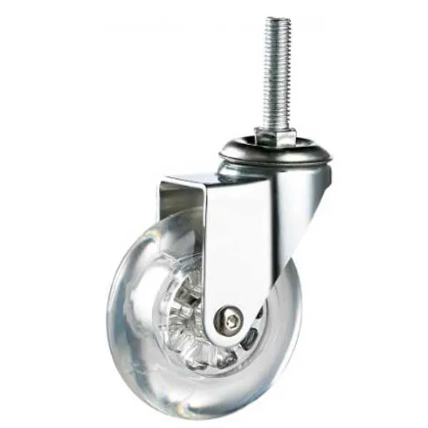 Прозрачное поликарбонатное офисное кресло на колесиках 1 5 2 3