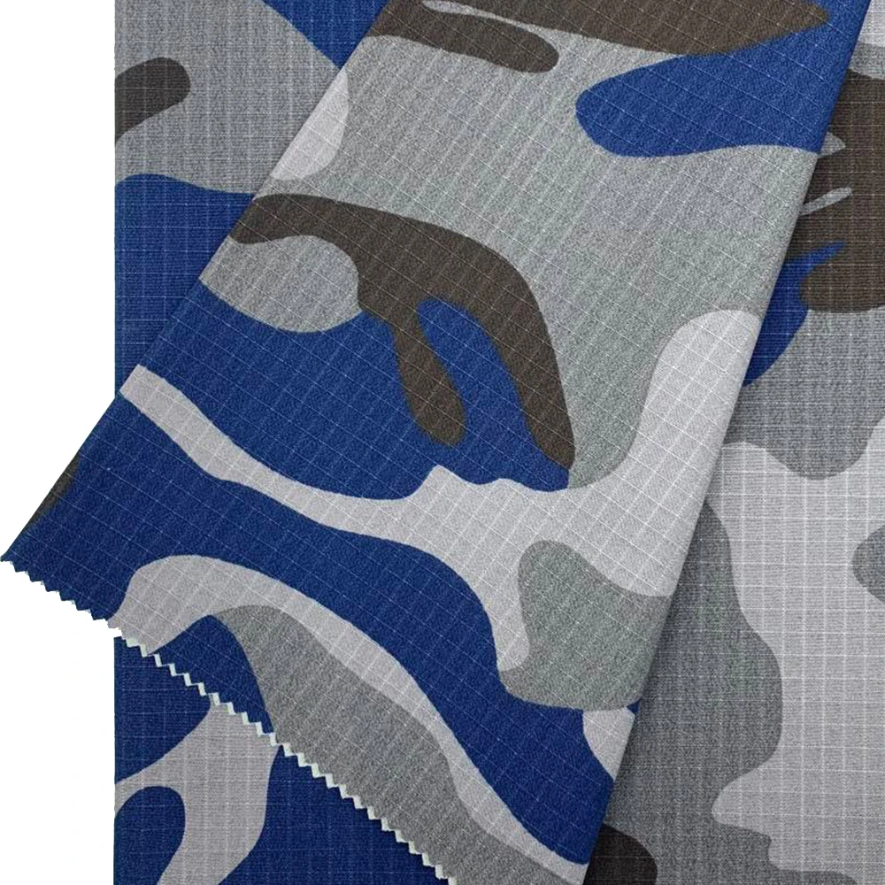 Водонепроницаемая камуфляжная ткань Ripstop Nepal 235gsm Cordura 65 хлопок 35 нейлоновая