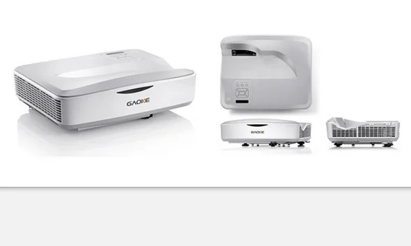 Gaoke Factory Price Ultra Short  Throw Laser Projector for with Good Price Screen Projector