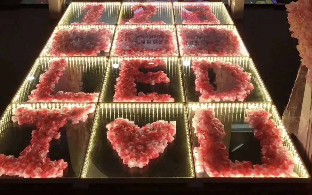 Acs New item  flower dance floor wedding Dance Floor for wedding banquet hire new yor