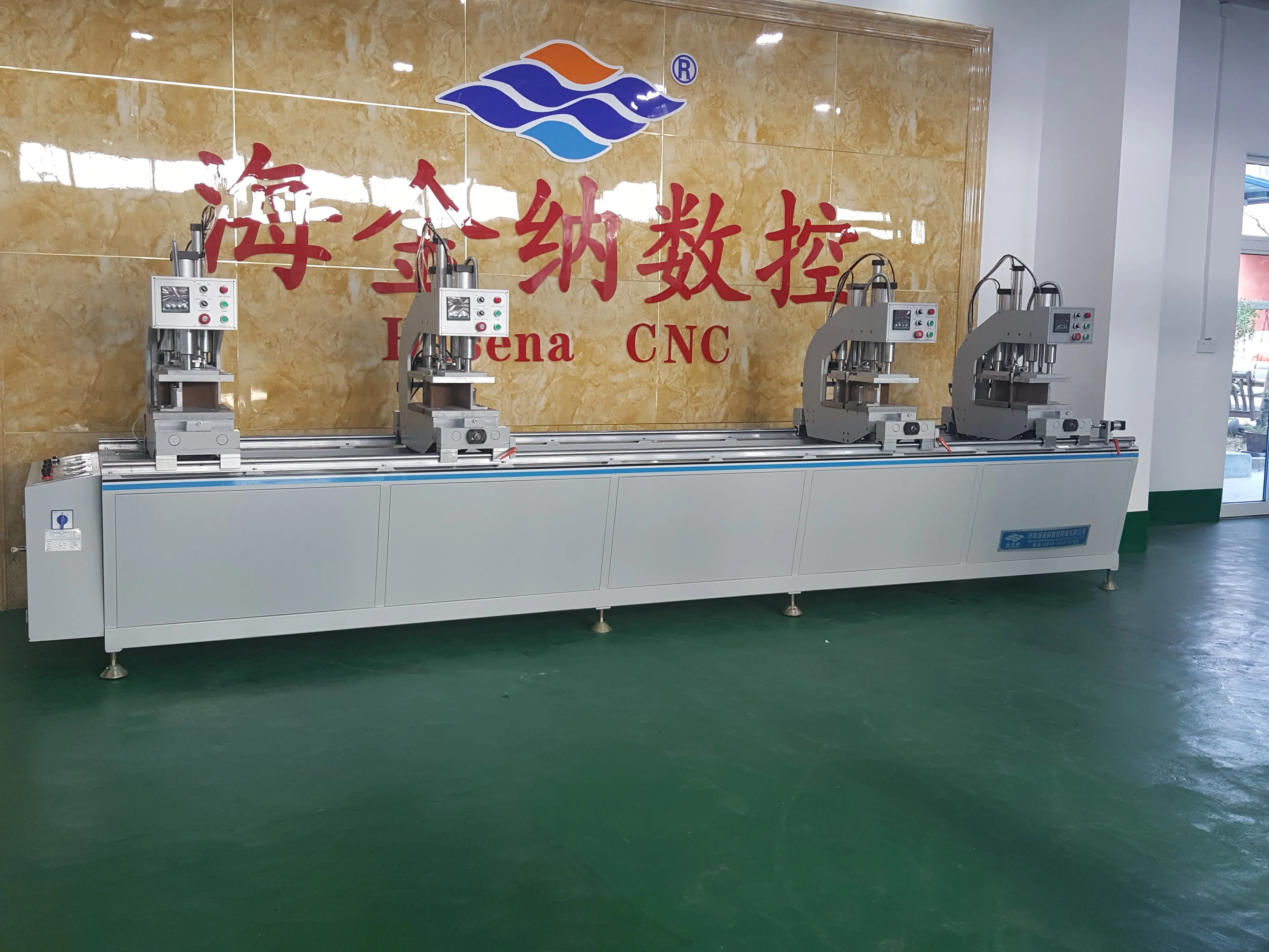 Pvc upvc  four head welding  machine for PVC UPVC doors and windows making machine