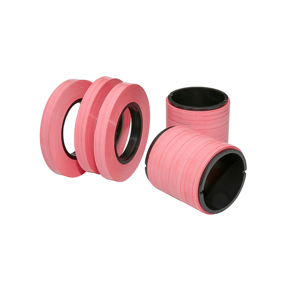 high density PTFE cable tape red color not sintered for mechanical energy transfer