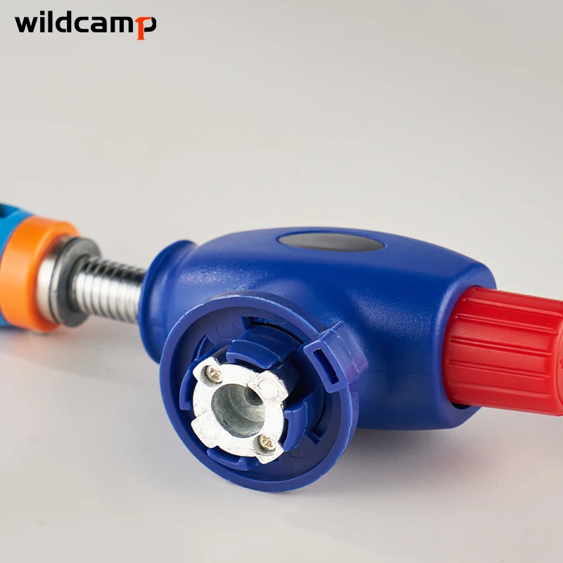 Wildcamp butane gas bbq flame gun fire starter maker burner solder iron flame gun for cooking and bbq