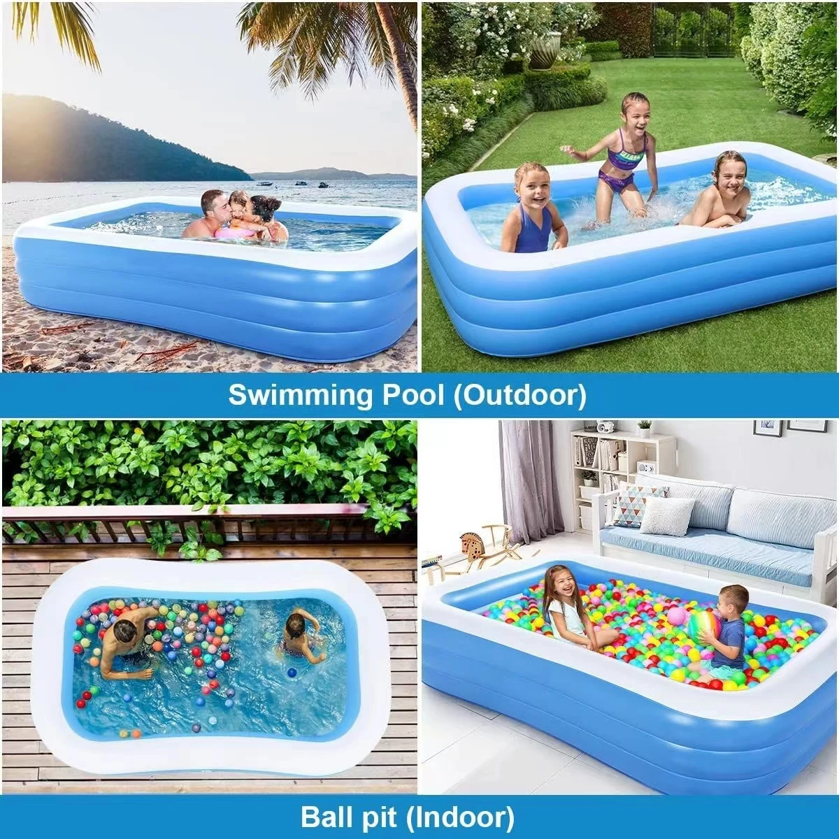 High Quality Outdoor Air Swimming Pool Inflatable Above Ground Swimming Pool