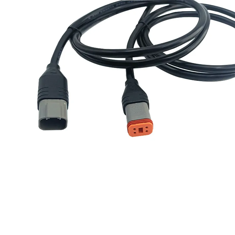 DT series Manufacturing 2 3 4 6 8 12 pin Deutsch DT DTM04-2P DT06M-2S Auto Electrical Wiring Harness Connectors