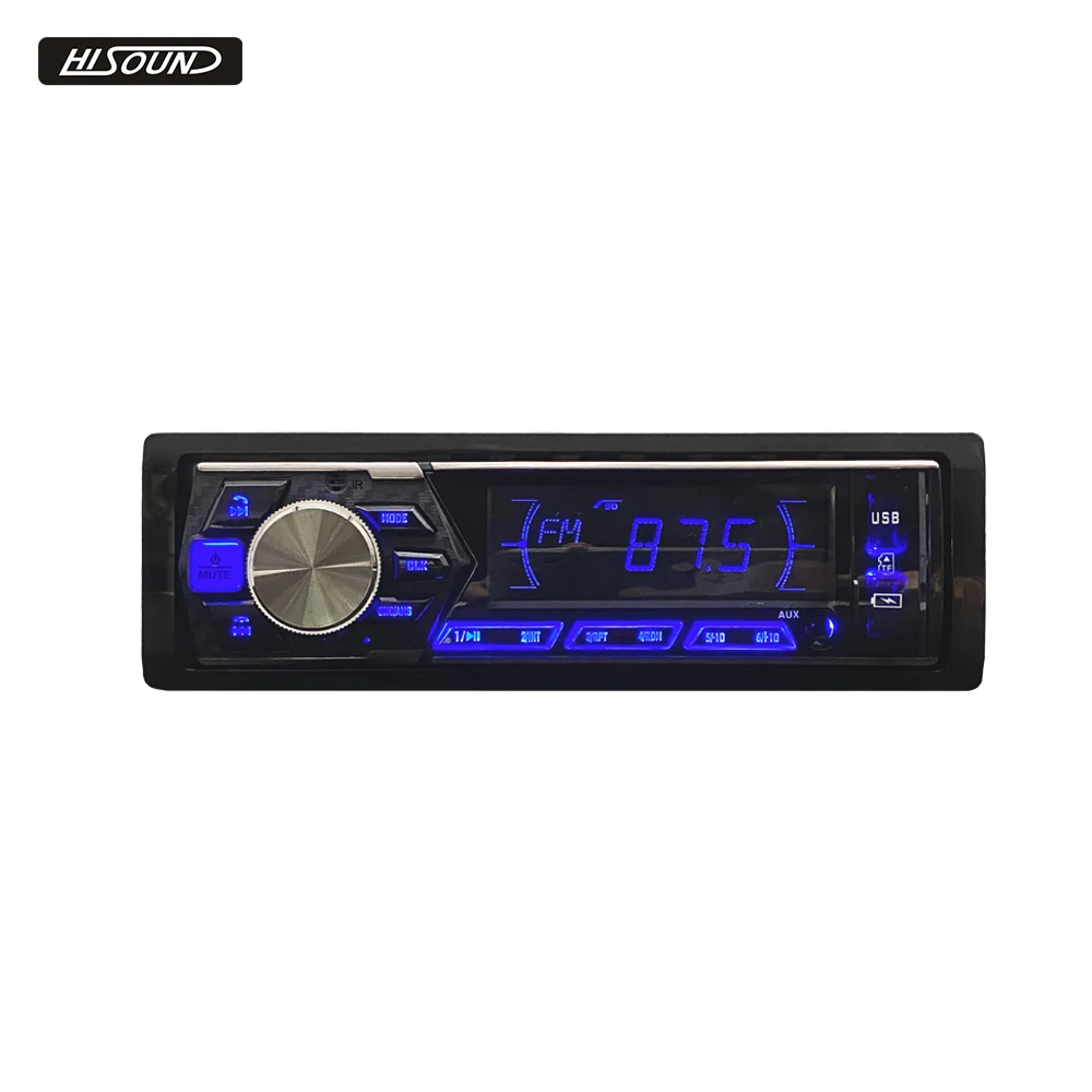 LCD 1din Car MP3 player with BT FM AUX  TF music ISO connector USB 12V car stereo audio