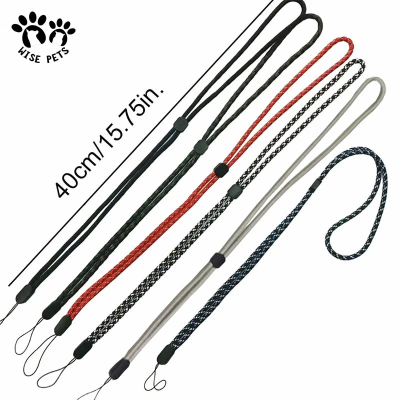 Multicolor Adjustable Holder Hanger Round Cord Hand Strap Nylon Rope U Disk Strap Walkie Talkie Camera Phone Wrist Strap