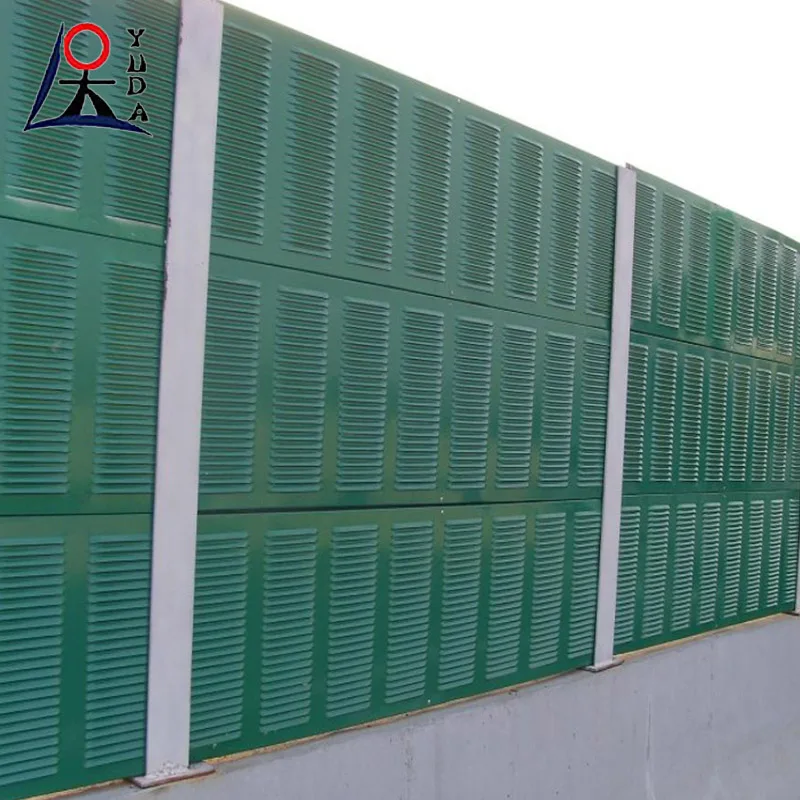 Outdoor transparent acoustic sound proof reduction fences walls sheet anti noise fence panels