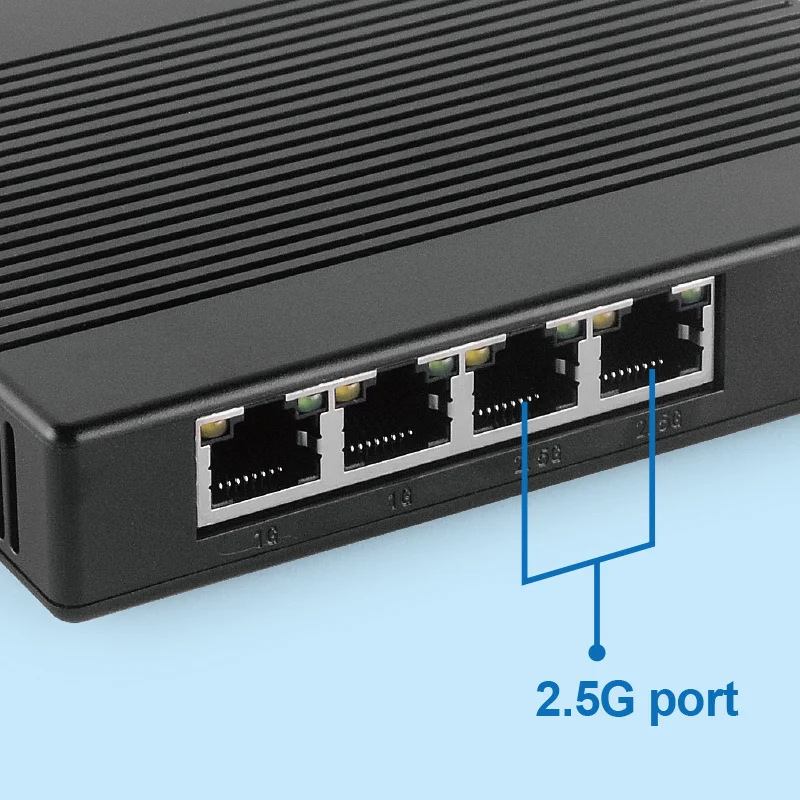 Professional R68S Dual 2.5Gbps Ethernet Gateways Rockchip Rk3568 industrial router oem openwrt vpn router