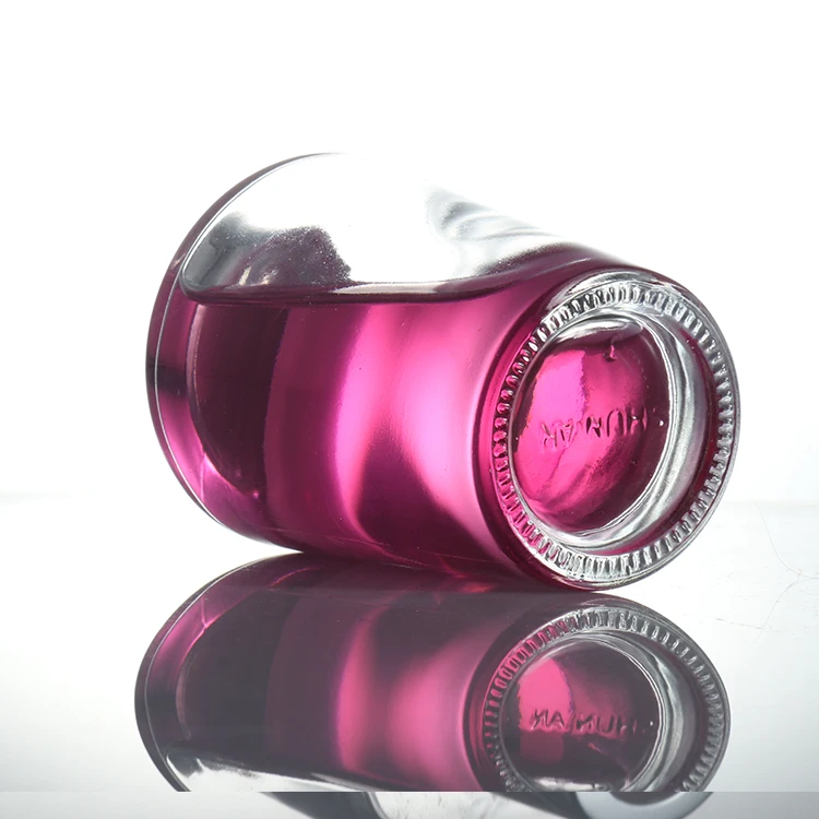 Tall Clear Glass Reed Diffuser Incense Stick Glass Bottle Decorative 250ml Aromatherapy Bottle with Cap