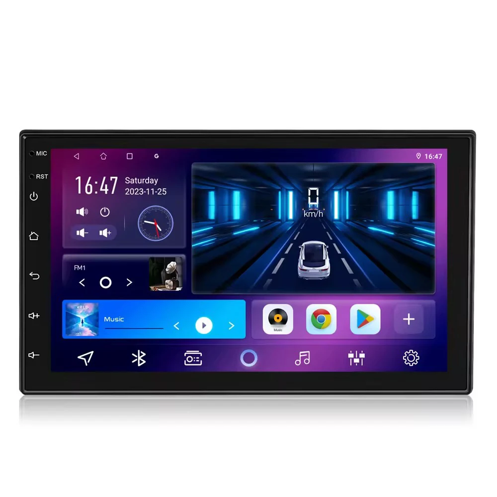 Car Radio Android 9 Inch Support BT WiFi Car Radio GPS Universal Android 13 Car Radio Touch Screen 2 Din