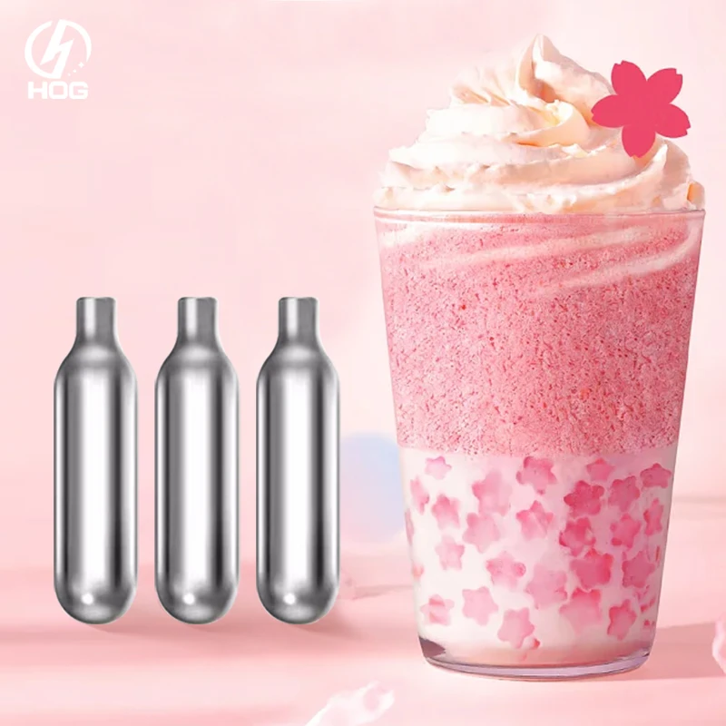 Бесплатный образец ограничение на закупку 2 шт. человека оптовая продажа 8 г зарядные устройства для взбитых сливок умный инструмент взбивания цилиндров