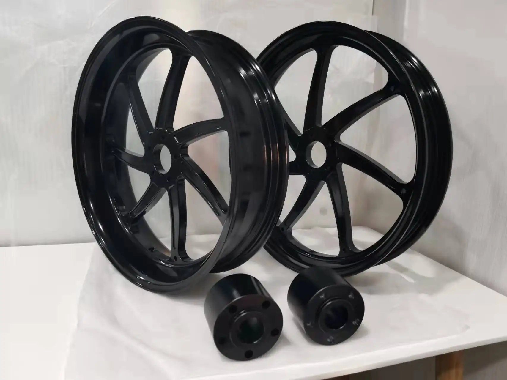 Колесные диски Передние и задние на заказ для CBR600RR 2007-2022 аксессуары мотоциклов черные 2008