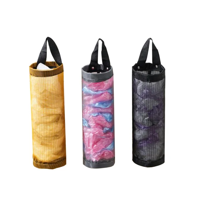 2024 Лидер продаж новый дизайн кухонные аксессуары для кухонных раковин шкафы подвесной пластиковый мешок Органайзер