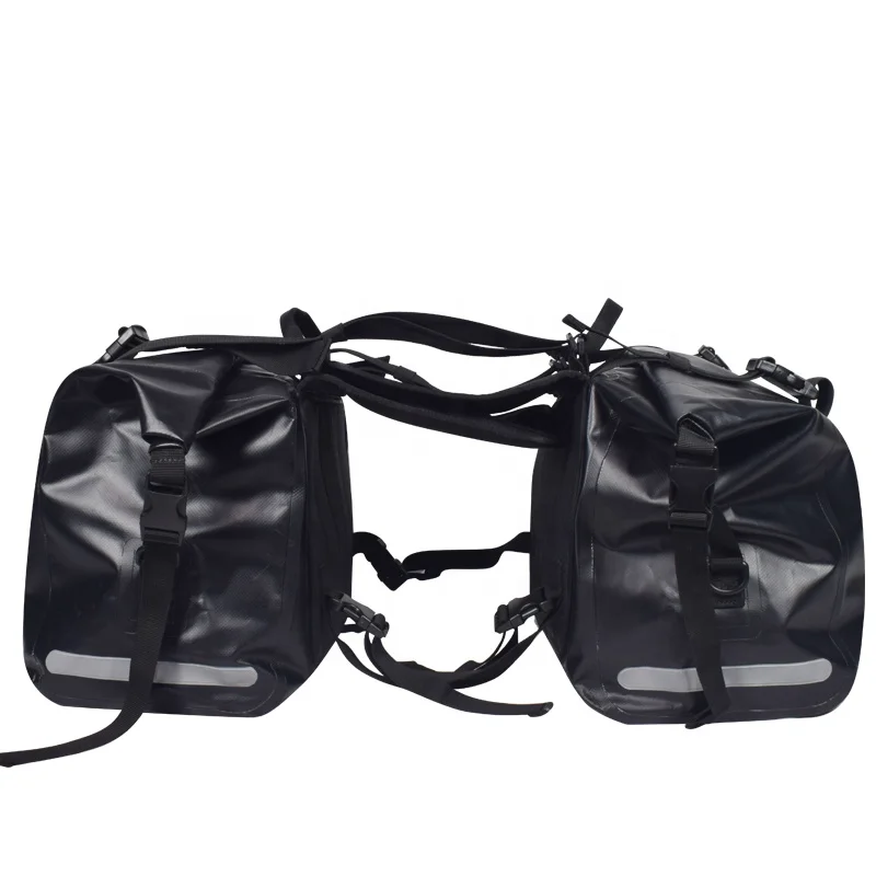 Factory OEM ODM Waterproof Motorcycle Saddle  bag Tank Bag Motor Side Bag